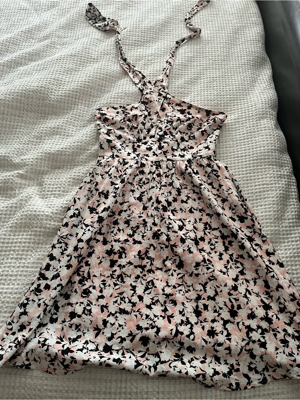 BCBGMaxAzria Pink and Black Floral dress - Picture 6 of 6
